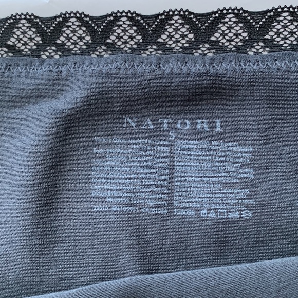 NATORI pantie NWT size S color coal - Picture 7 of 7